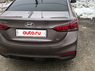 2020 Hyundai Solaris II, коричневый, 1350000 рублей, вид 4