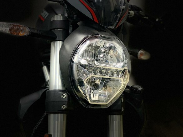 2019 Ducati Monster 821, чёрный - вид 19
