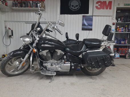 2007 Honda VTX 1300, чёрный, 560000 рублей, вид 3