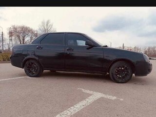 2007 Lada (ВАЗ) Priora I, чёрный, 200000 рублей, вид 5
