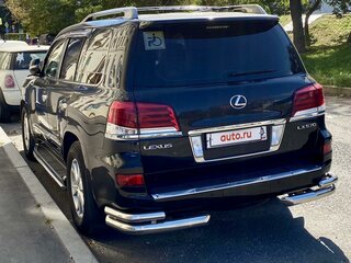 2012 Lexus LX 570 III Рестайлинг, чёрный, 4300000 рублей, вид 4