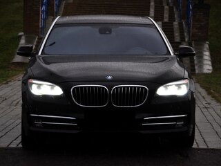 2008 BMW 7 серии Long 750Li V (F01/F02/F04), чёрный, 1708261 рублей, вид 4