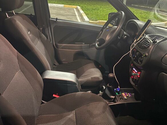 2011 Lada (ВАЗ) Kalina I, серебристый, 430000 рублей - вид 5
