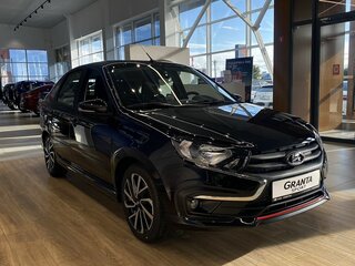 2026 Lada (ВАЗ) Granta Sport I Рестайлинг, чёрный, 1627000 рублей, вид 3