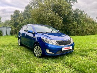 2012 Kia Rio III, синий, 450000 рублей, вид 1
