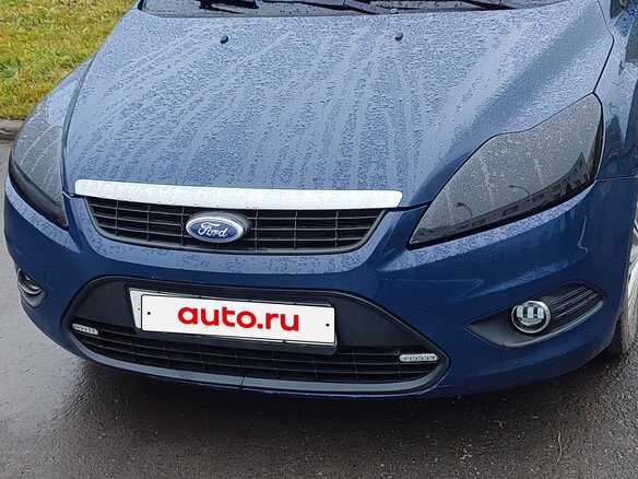 2011 Ford Focus II Рестайлинг, синий, 680000 рублей - вид 3