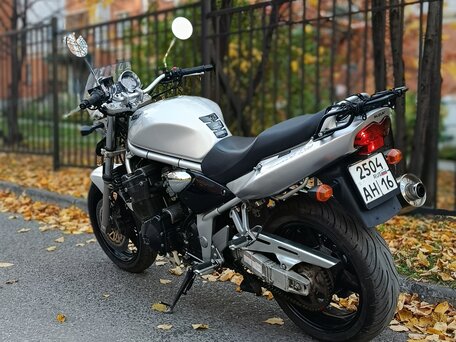 2004 Suzuki Bandit 1200, серебристый, 380000 рублей, вид 2