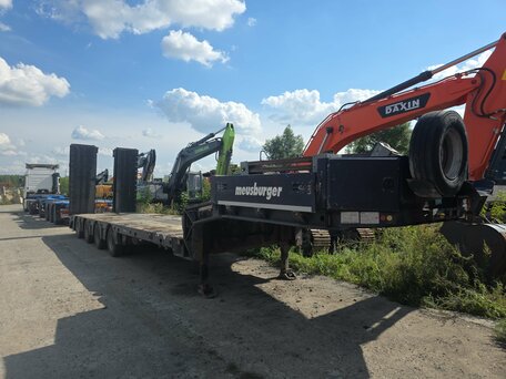 2019 Meusburger Полуприцеп-низкорамный трал, чёрный, 4805000 рублей, вид 2