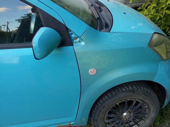 2005 Daihatsu Boon I, голубой, 285000 рублей - вид 7