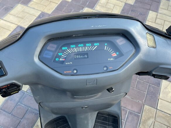 1998 Honda Lead 50, чёрный, 70000 рублей - вид 5