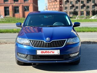 2019 Skoda Rapid I Рестайлинг, синий, 1100000 рублей, вид 2