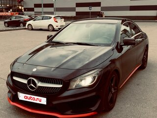 2014 Mercedes-Benz CLA 200 I (C117, X117), фиолетовый, 1430000 рублей, вид 1