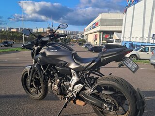 2014 Yamaha MT-07 (FZ-07), чёрный, 550000 рублей, вид 1