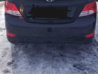 2013 Hyundai Solaris I, чёрный, 790000 рублей, вид 5