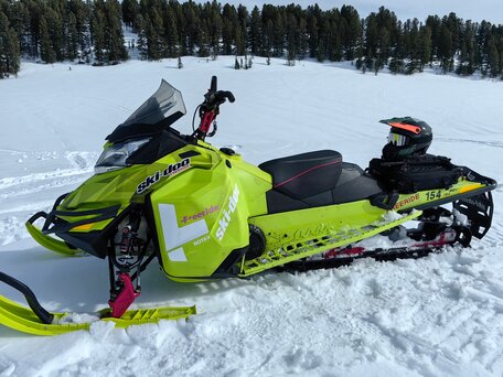 2014 BRP Ski-Doo Freeride, зелёный, 1000000 рублей, вид 2