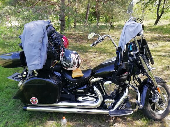 2006 Yamaha XV 1700 Road Star, чёрный, 650000 рублей - вид 10
