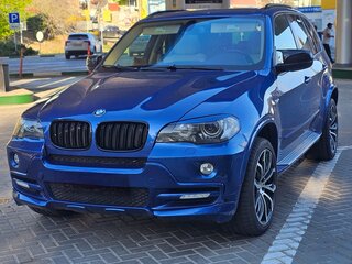2007 BMW X5 3.0si II (E70), синий, 1700000 рублей, вид 5
