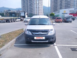 2018 Lada (ВАЗ) Largus Cross I, серебристый, 970000 рублей, вид 4