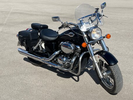 1997 Honda Shadow 750, чёрный, 430000 рублей, вид 2