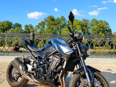 2022 Kawasaki Z 900, чёрный, 1180000 рублей, вид 1