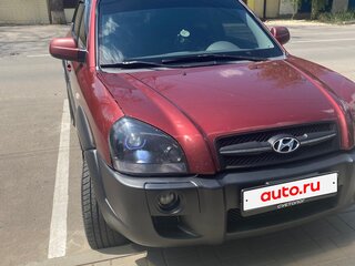 2005 Hyundai Tucson I, пурпурный, 980000 рублей, вид 1