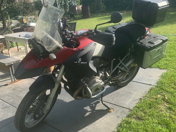 2007 BMW R 1200 GS, красный, 425000 рублей - вид 6
