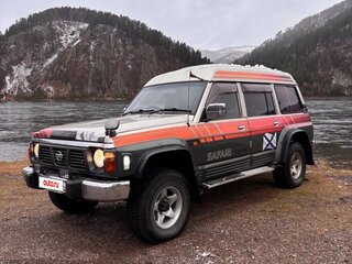 1992 Nissan Safari IV (Y60), серый, 1250000 рублей, вид 1