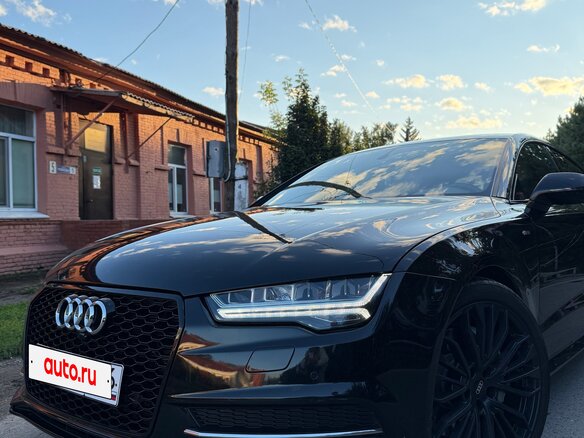 2014 Audi A7 I (4G) Рестайлинг, чёрный, 2575000 рублей - вид 6