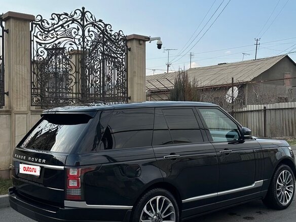2014 Land Rover Range Rover IV, чёрный, 3500000 рублей - вид 1