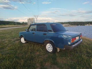2007 Lada (ВАЗ) 2107, синий, 150000 рублей, вид 4