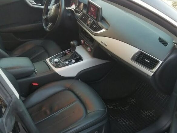 2013 Audi A7 I (4G), чёрный, 1370000 рублей - вид 6