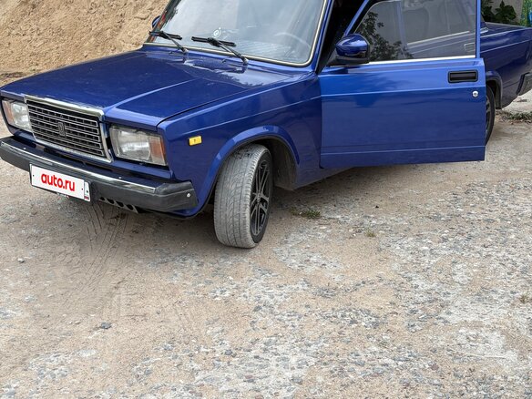 2001 Lada (ВАЗ) 2107, синий, 230000 рублей
