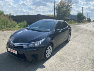 2013 Toyota Corolla XI (E160, E170, E180), чёрный, 1300000 рублей, вид 2