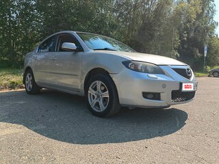 2008 Mazda 3 I (BK) Рестайлинг, серебристый, 400000 рублей, вид 3