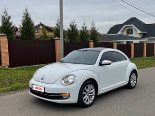 2014 Volkswagen Beetle II (A5), белый, 1499000 рублей, вид 1
