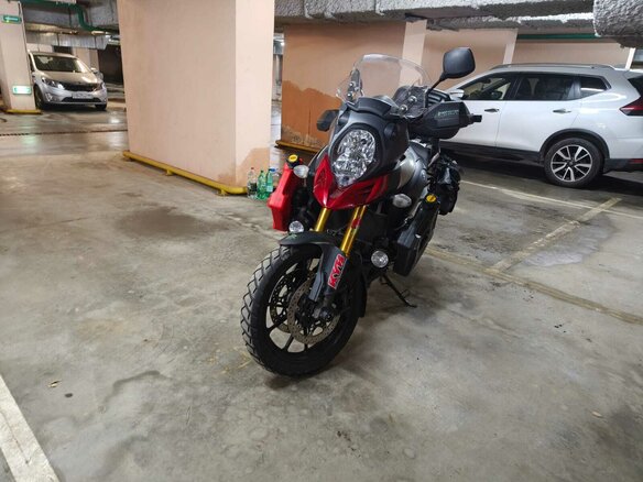 2015 Suzuki V-Strom 1000, пурпурный, 790000 рублей - вид 4