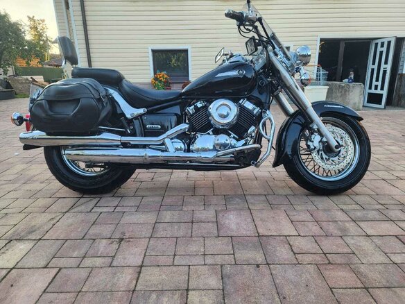 2007 Yamaha XVS650 Drag Star, чёрный, 550000 рублей - вид 10