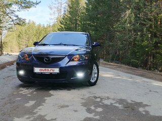 2008 Mazda 3 I (BK) Рестайлинг, синий, 630000 рублей, вид 1