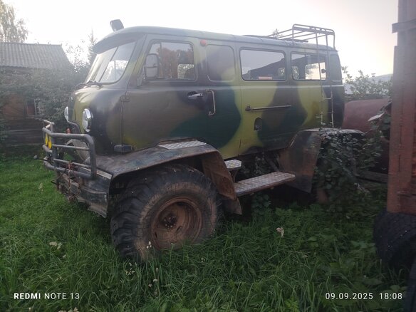 2007 УАЗ 3962, зелёный, 350000 рублей - вид 1