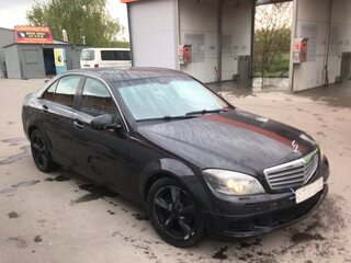 2008 Mercedes-Benz C-Класс 200 III (W204), чёрный, 949000 рублей, вид 3