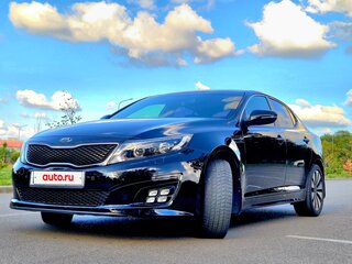 2013 Kia Optima III Рестайлинг, чёрный, 1550000 рублей, вид 1