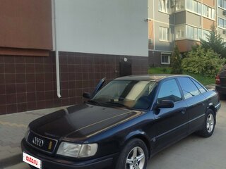 1993 Audi 100 IV (C4), чёрный, 350000 рублей, вид 1