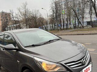 2014 Hyundai Solaris I Рестайлинг, серый, 650000 рублей, вид 3
