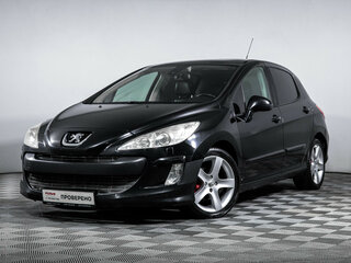 2008 Peugeot 308 I, чёрный, 350000 рублей, вид 1