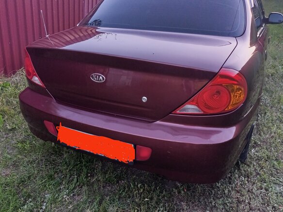 2006 Kia Spectra I Рестайлинг 2, красный, 315000 рублей - вид 12