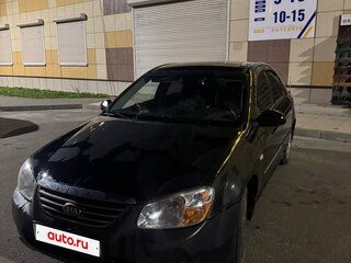 2008 Kia Cerato I Рестайлинг, чёрный, 330000 рублей, вид 1