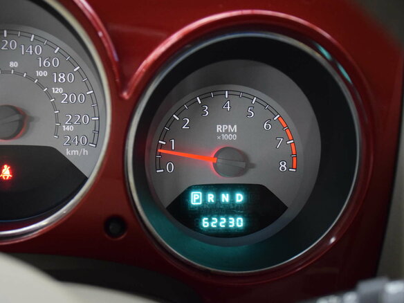 2008 Chrysler PT Cruiser, красный - вид 9