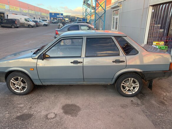 2002 Lada (ВАЗ) 21099, серый, 250000 рублей - вид 3