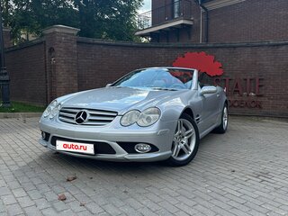 2006 Mercedes-Benz SL-Класс 550 V (R230) Рестайлинг, серебристый, 1950000 рублей, вид 2