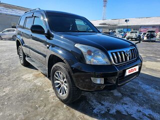 2008 Toyota Land Cruiser Prado 120 Series Рестайлинг, чёрный, 2550000 рублей, вид 4